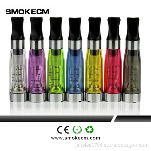 2014 Smokecm Hot Selling 1.6ml Ce5 Ecig Ce4 Atomizer